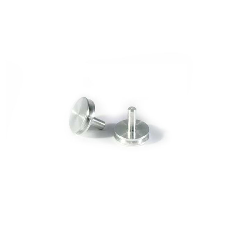 Aluminium pin stubs, 12.5mm dia (100 Pack) product photo
